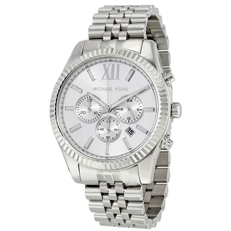 michael kors silver watch